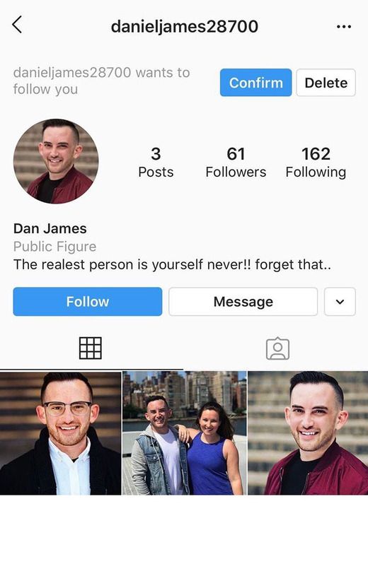 Catfish Instagram profile